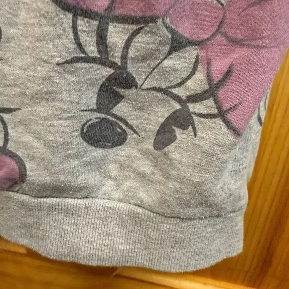 Disney Minnie Mouse size 6x gray and pink hooded dress - Picture 5 of 9